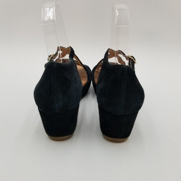 Anthropologie Gee WaWa Doris Platform Suede Sandals - Picture 6 of 11